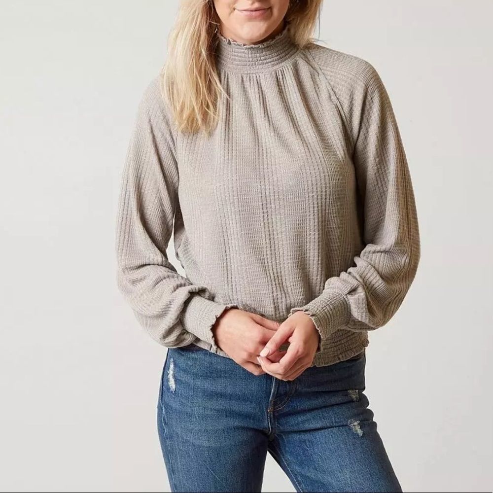 Free People Long Sleeve Top Size L